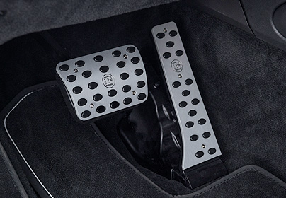 Aluminium pedal pads